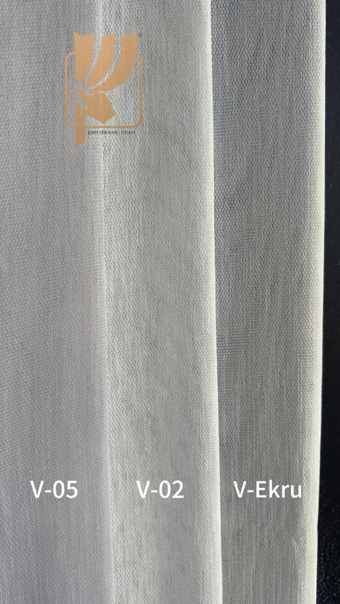 Doku Odaklı Minimalist Tül Perde