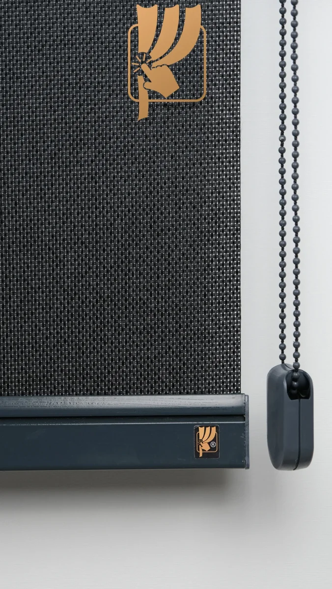 Screen Stor Perde %8 Işık Geçirgen Pescreen-Siyah