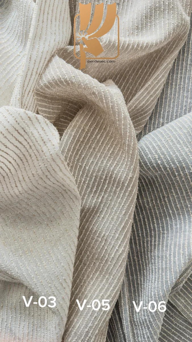 Modern Zincir Naturel Tül