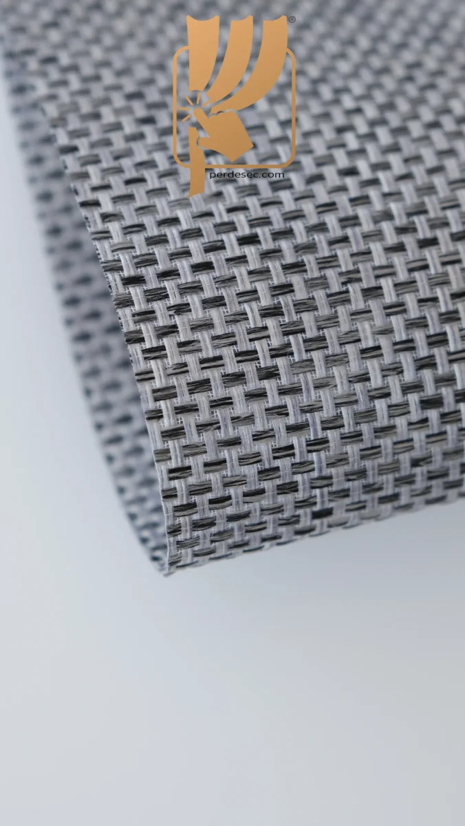 Screen Dikey Stor Perde %8 Işık Geçirgen Pescreen-Gri