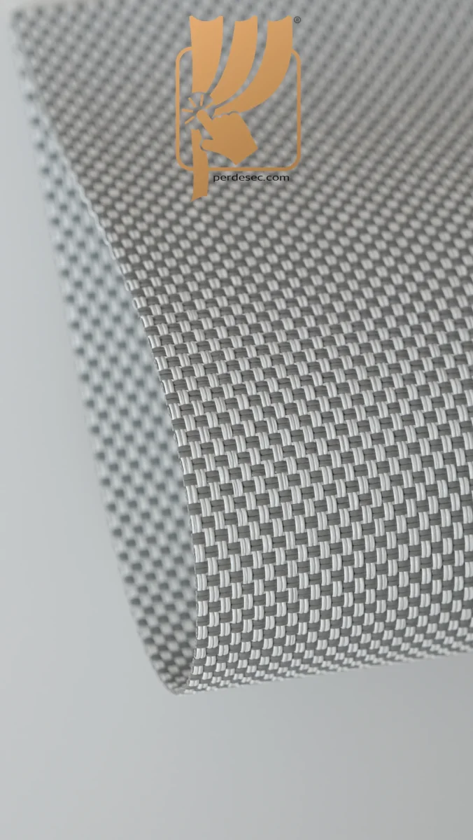 Avrupa Üretim Gri Dikey Screen Stor Perde &ndash; %5 Işık Geçirgen UV Korumalı Isı Kontrollü Özel Ölçü  