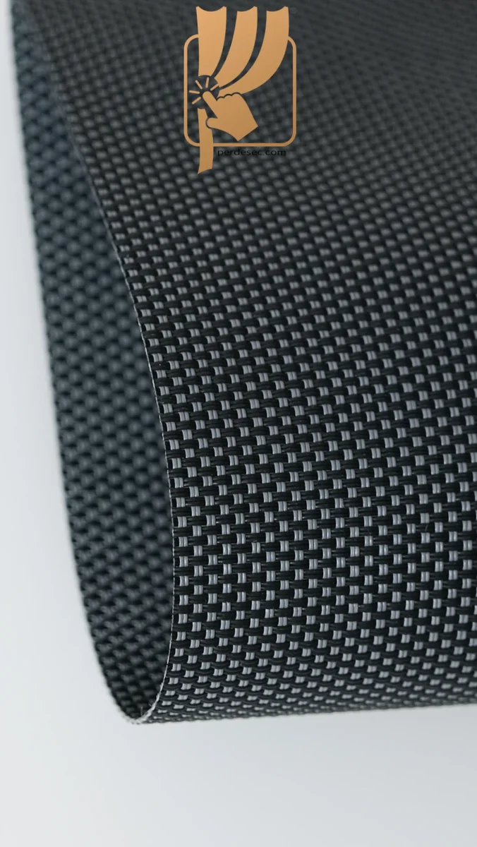 Avrupa Üretim Antrasit Dikey Screen Stor Perde &ndash; %5 Işık Geçirgen UV Korumalı Isı Kontrollü Özel Ölçü  