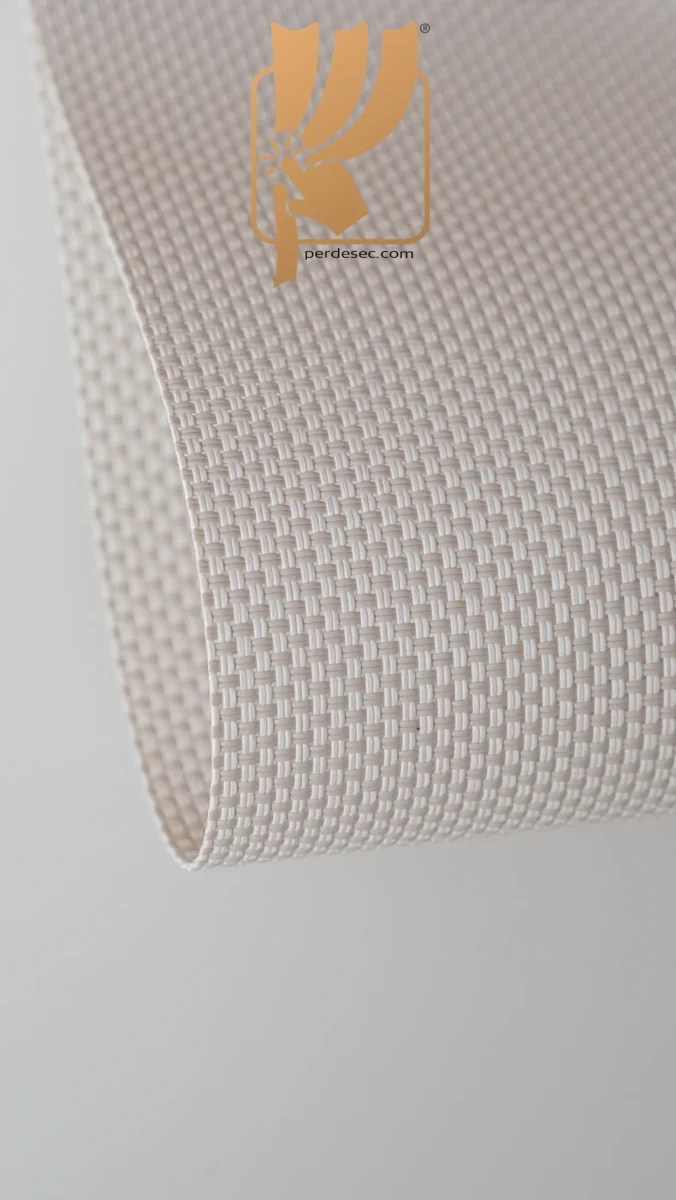 Avrupa Üretim Krem Dikey Screen Stor Perde &ndash; %5 Işık Geçirgen UV Korumalı Isı Kontrollü Özel Ölçü 