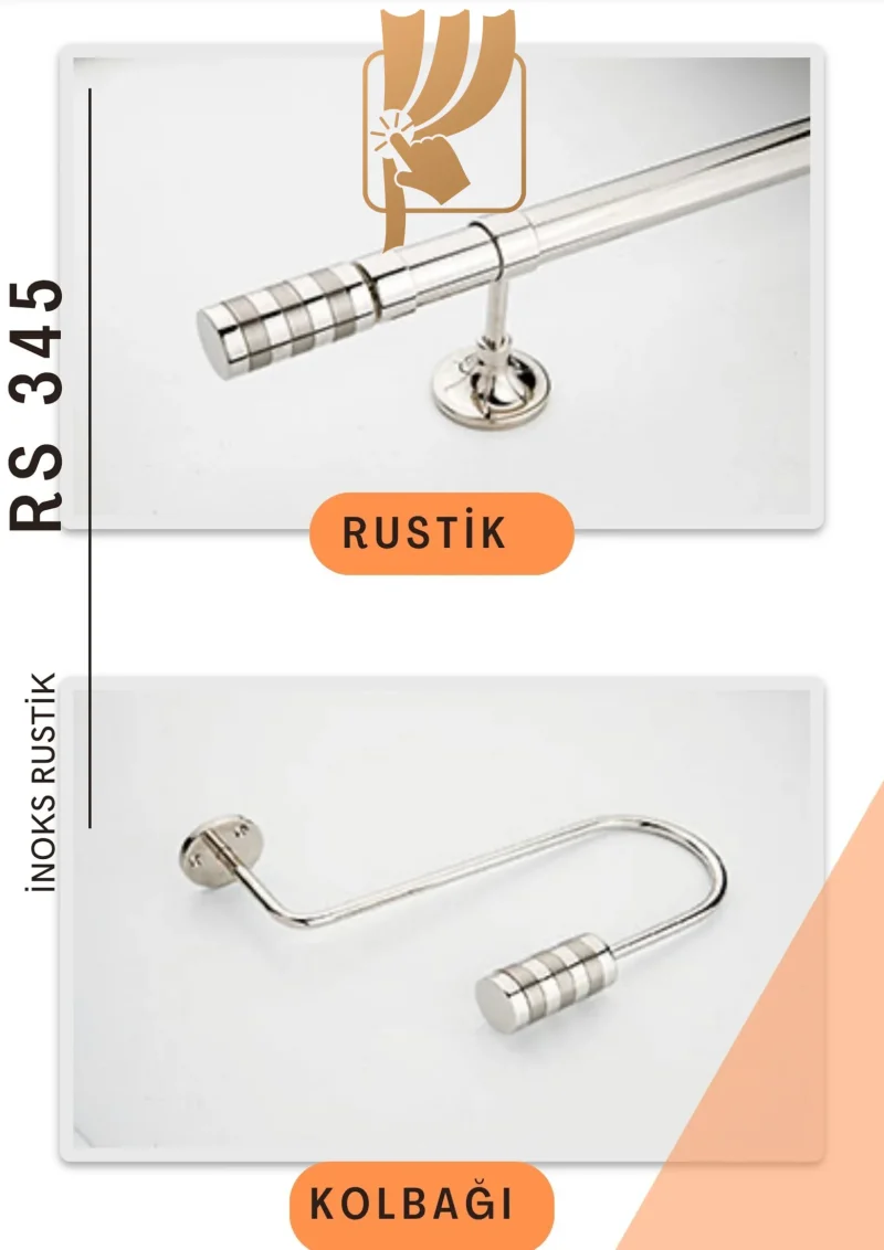 Parlak Nikel Mat İnoks Rustik 