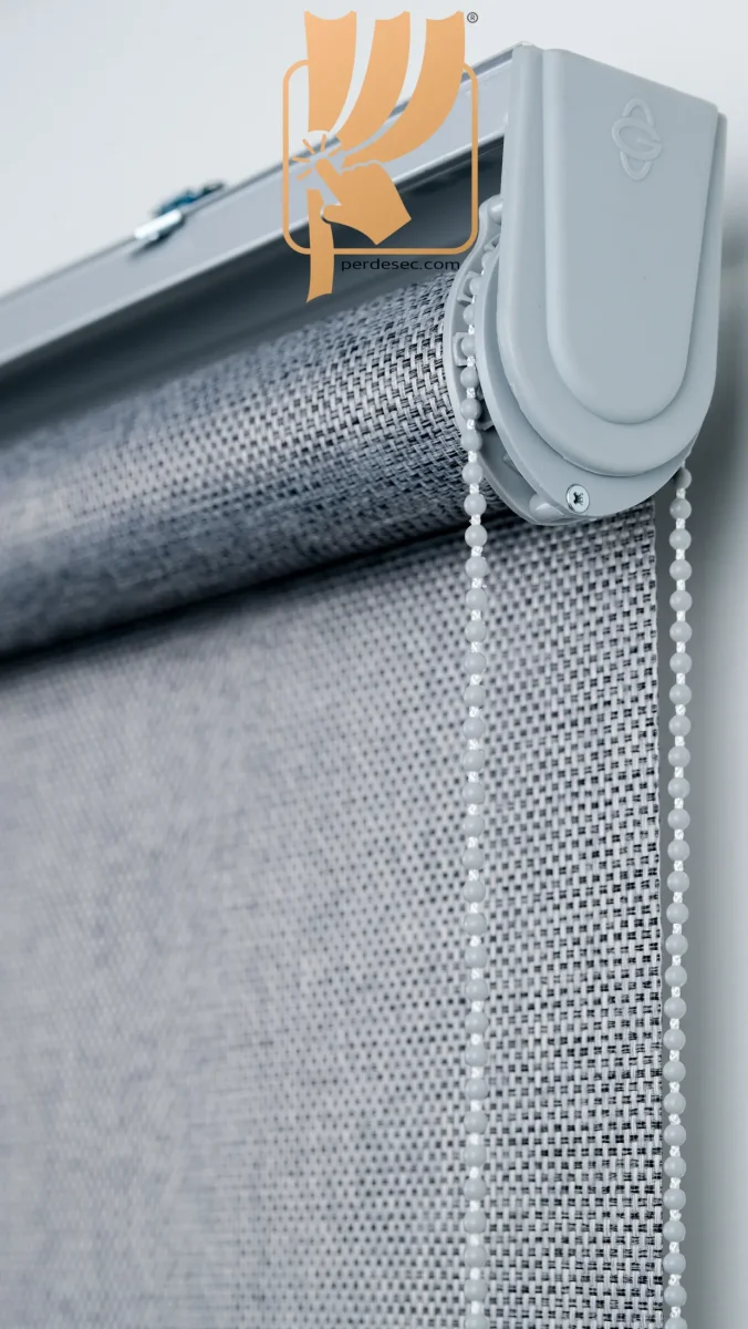 Screen Stor Perde %8 Işık Geçirgen Pescreen-Gri