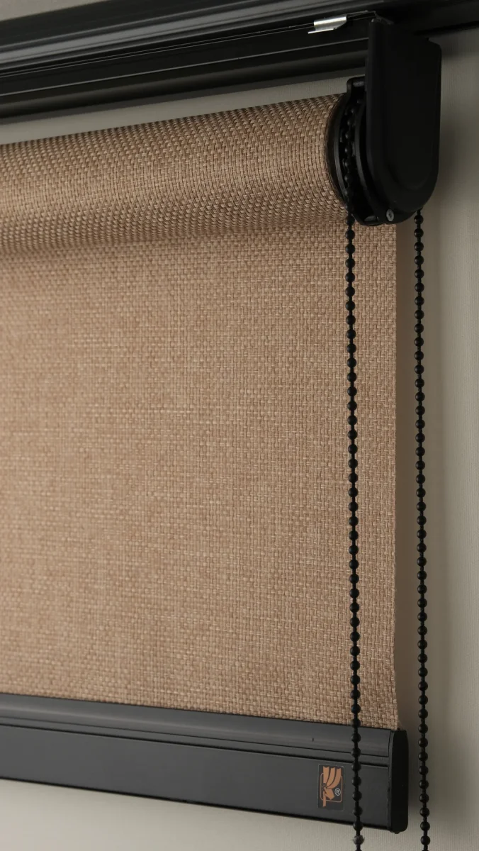 Pescreen Açık Kahve %8 Açıklıklı Screen Stor Perde